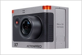 die ACTIONPRO X7 Kamera